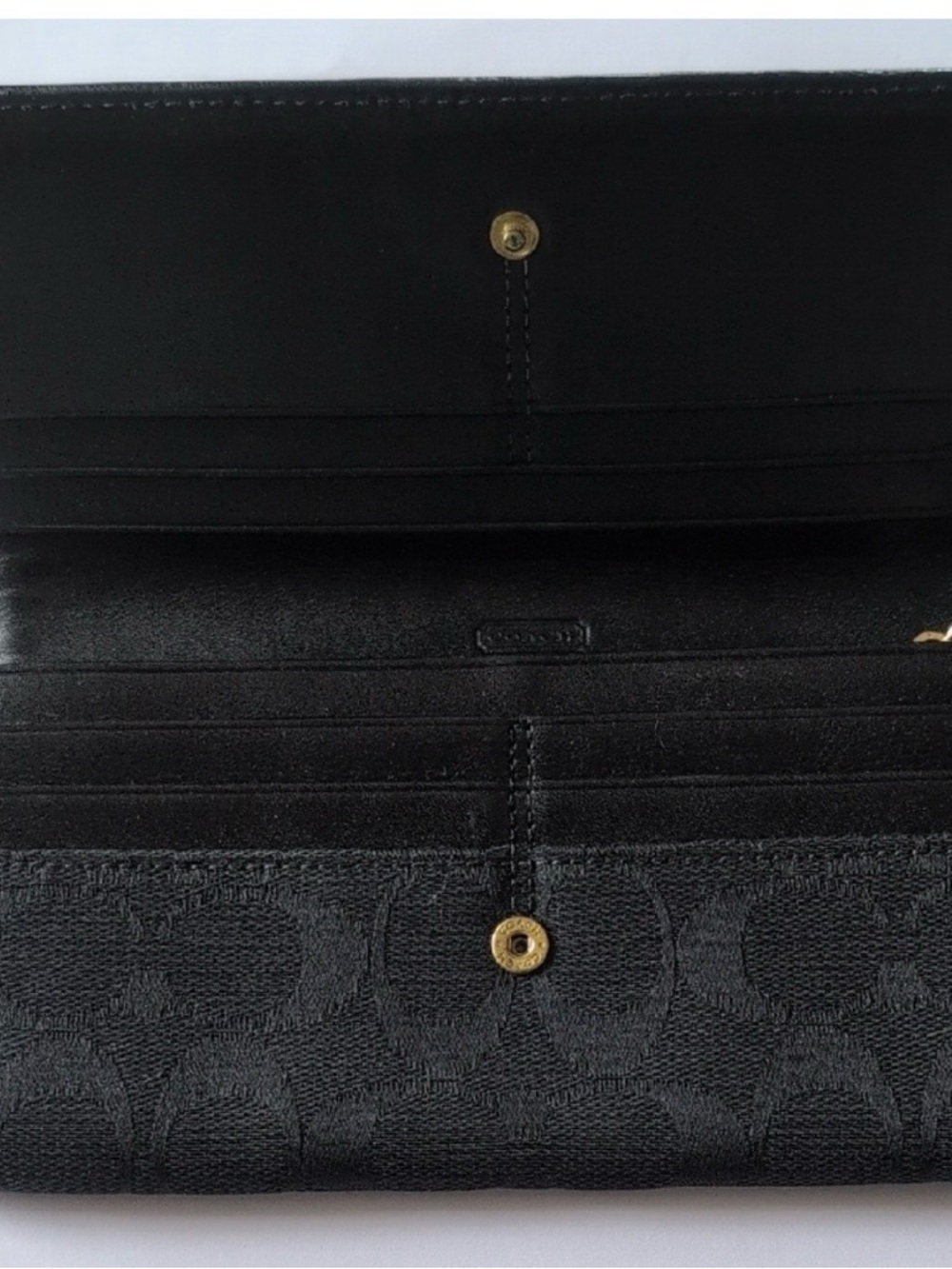 🖤🖤 Vintage Coach Signature C Trifold Wallet Y2K 🖤🖤 - Picture 3 of 3